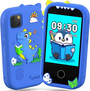 キッズスマホ キッズ スマートフォン 知育玩具 6歳 7歳 8歳 誕生日プレゼント 自撮りカメラ ゲーム 音楽 録画録音 入園入学祝い 女の子 男の子 おもちゃ クリスマス プレゼント 小学生 子供