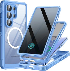 GalaxyS26 / S26Ultra SC-51G SC-53G ���ʕی� �����x�^�b�` �h�o �`�����h�~ MagSafe�Ή� �ČRMIL�K�i �S�ʕی� 9H�����K���X �ϏՌ� �ی�t�B�����t �ϋv�� �y�� ���菝�h�~ �}�O�l�b�g���� ���C�����X�[