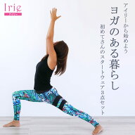 春 ヨガウェア セットアップ アイリー ヨガウェア上下セット 体型カバー 3点 お得 人気 ヨガレギンス ピ…