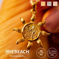 ハワイアンジュエリー ネックレス サージカルステンレス / sunrise necklace / ジルコニア 金属アレルギ…