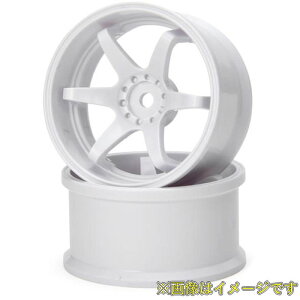 GFORCE GD067 N-6 Drift Wheel Super Traction /+8/White
