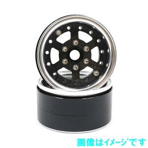 YEAH RACING WL-0169SV 1/10�N���[���[�p �A���~CNC6�X�|�[�N �O���t�@�C�g Beedlock �z�C�� 2pcs �V���o�[