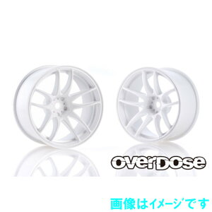 OVERDOSE OD1081 WORK EMOTION CR Kiwami (�z���C�g/OFF+7) 2�{