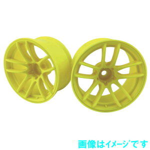 LAB LW-1008YE WORK EMOTION CR Shigoku WHEEL DEEP CONCAVE off 8 Yellow 2�{