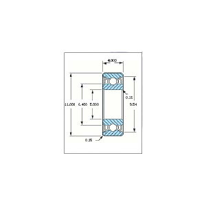 ~lxA {[ExAO DDL-1150ZZY04 XeX 5x11x4mm