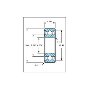 ~lxA {[ExAO DDL-1260ZZ XeX 6x12x4mm