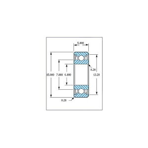 ~lxA {[ExAO DDR-1560ZZ XeX 6x15x5mm