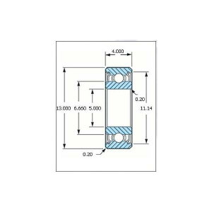 ~lxA {[ExAO DDR-1350ZZ XeX 5x13x4mm