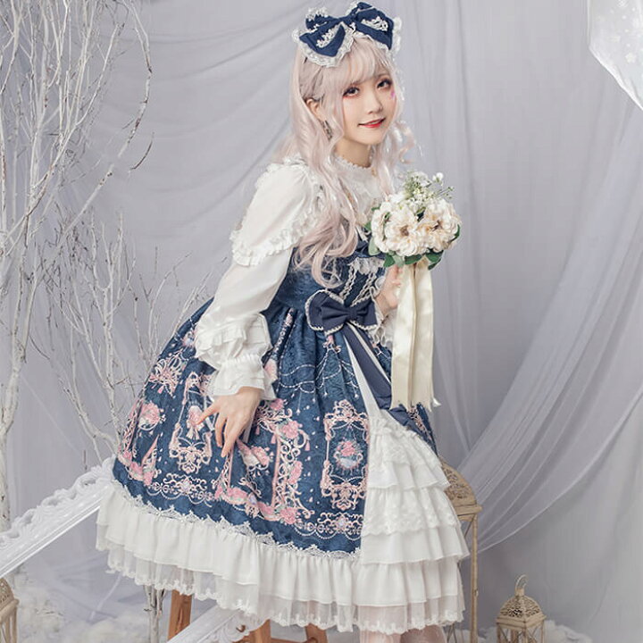楽天市場】ロリータワンピース コスプレ ゴスロリ ノースリーブ  