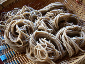 お歳暮　お祝い　イベント　おみやげ　そば【送料込み】信州　十割そば　そば粉十割　鰹だしつゆ付2人前　半生　そば湯も楽しめます。