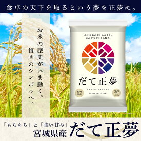 低温製法米 宮城県産 だて正夢 300g 米 お米 コメ ごはん ご飯 白米 ブランド米 銘柄米 一等米 1等米 精米 低温製法 アイリスオーヤマ【syoku】