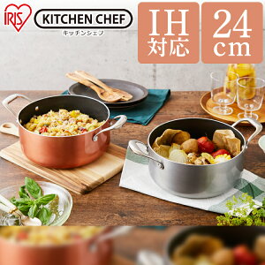 Ȃ   24cm IH  ACXI[} _ChR[g _ChOCX Ȃ24cm DG-P24 Vo[ uY_ChOCX   KX  IHΉ KITCHEN CHEF