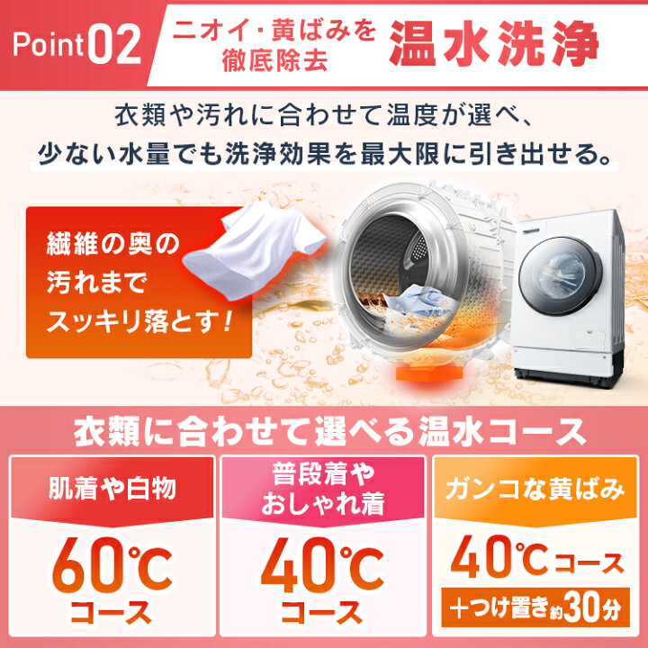 楽天市場】【公式】【設置無料】ドラム式洗濯機 洗濯機 8kg ドラム式 