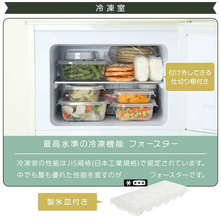 楽天市場】冷蔵庫 冷凍庫 小型 2ドア 114L PRR-122D家庭用 レトロ送料