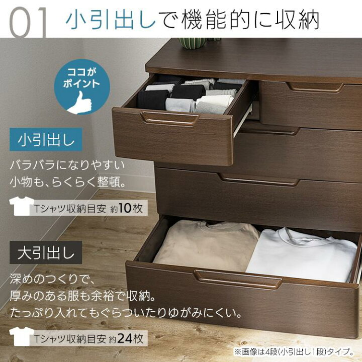 楽天市場】【公式】チェスト 7段 北欧 タンス アイリスオーヤマ 完成品 
