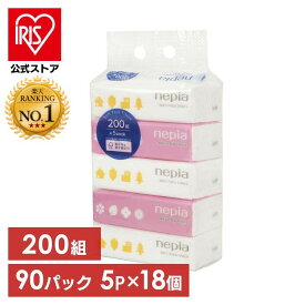＼50%ポイントバック〜16日9:59迄／ティッシュ ネピア nepia ソフトパックティッシュ 送料無料 90パック ティッシュペーパー ティシュ— まとめ買い 大容量 備蓄 防災 王子ネピア ソフトパック 400枚 200組 5個パック コンパクト 省スペース【iris_dl03】