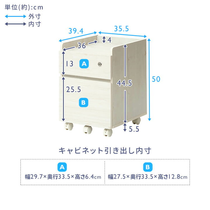 楽天市場】[250円OFFｸｰﾎﾟﾝ/暑さ対策ﾌｪｱ]収納家具 デスクキャビネット 