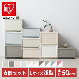 ＼最大23%OFF／【公式】【6個セット】収納ボックス 収納ケース 6個セット 引き出し プラスチック 引き出し 3段 収納ボックス 衣装ケース おしゃれ アイリスオーヤマ チェスト BC-L 衣装ケース クリアケース コンパクト クローゼット 衣装ケース[2606SS]