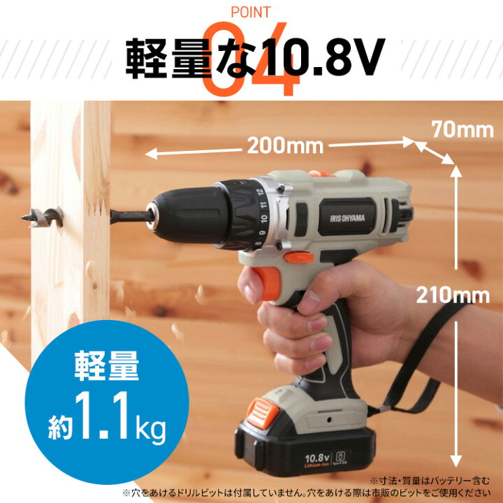 楽天市場】[ｴﾝﾄﾘｰでﾎﾟｲﾝﾄ最大10倍/ｽﾀﾝﾌﾟﾗﾘｰ]【公式】電動ドライバー 