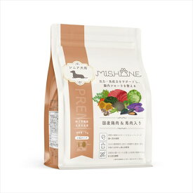 ドッグフード ドライフード シニア ミシュワン 1kg ドッグフード ドライフード シニア 小粒 総合栄養食 ドライ 乳酸菌 ヒューマングレード 腸内フローラ 緑イ貝 関節 ペットフード 犬 MISHONE[2605]