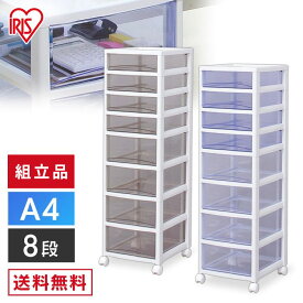 【公式】レターケース 引き出し スーパークリアチェストアイリスオーヤマ SCE-440 衣類収納 衣替え 家具 収納用品 たんす タンス リビング キッチン 洗面所 脱衣所 オフィス 書類 整理 キャスター
