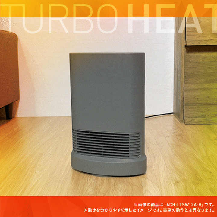 楽天市場】ヒーター 人感センサー 首ふり 小型 足元 オフィス