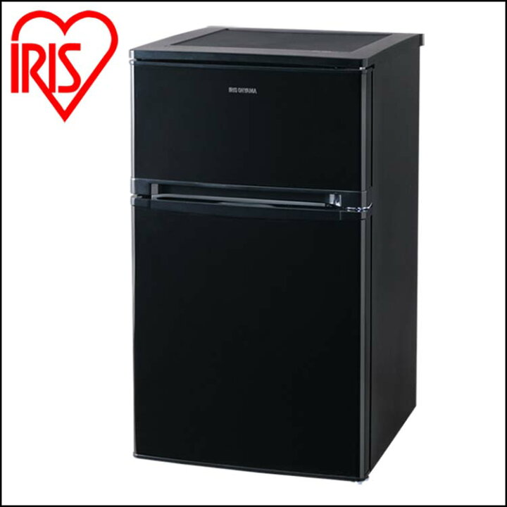 楽天市場】【訳あり】ノンフロン冷凍冷蔵庫 2ドア 81L ブラック NRSD 
