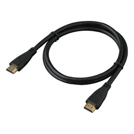 HDMIケーブル 1.0m ブラック IHDMI-S10B ケーブル cable けーぶる HDMI hdmi 高速伝送 イーサネット ARC HDMI入力 HDMI出力 A－19 4K 2K