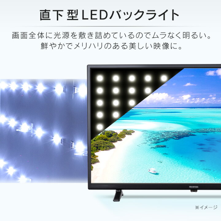 楽天市場】40V型 2K液晶テレビ LT-40E420B ブラック 送料無料 LUCA 40V  