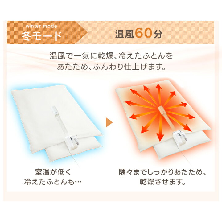 楽天市場】布団乾燥機 アイリスオーヤマ カラリエ ふとん乾燥機 Light 