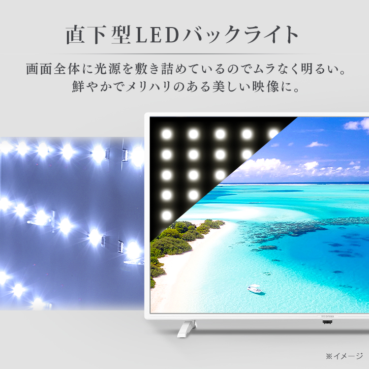 今月限定】 アイリスオーヤマ 32V型 液晶テレビ LT-32C320W LU xMeGE