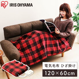 電気毛布 ひざ掛け 60×120cm EBK-1206-ZR 送料無料 膝掛け ブランケット 大判 大きめ 掛け敷き かけしき 掛け毛布 電気 季節家電 あったか 秋冬 アイリスオーヤマ [安心延長保証対象]