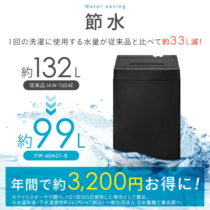 楽天市場】【公式】洗濯機 6kg 全自動洗濯機 一人暮らし コンパクト 縦 