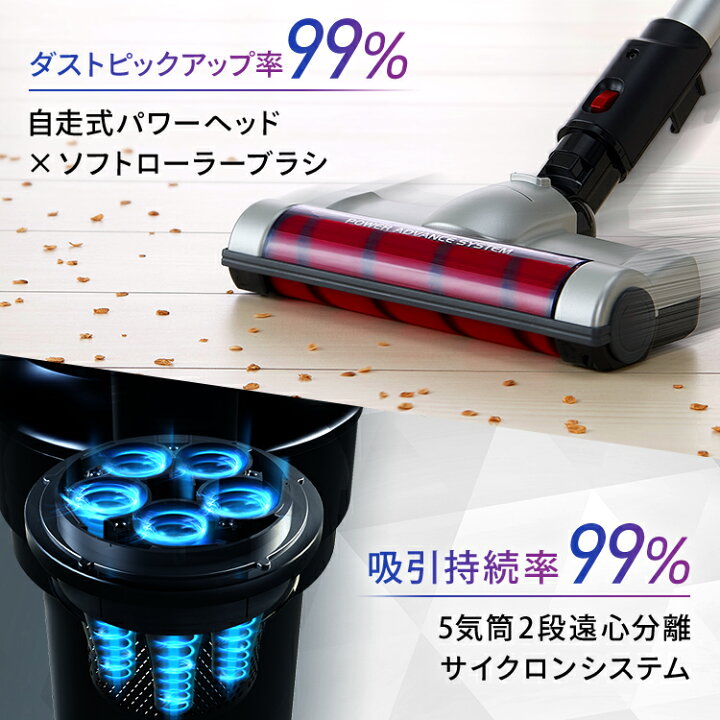 楽天市場】【公式】掃除機 コードレス サイクロン アイリスオーヤマ  