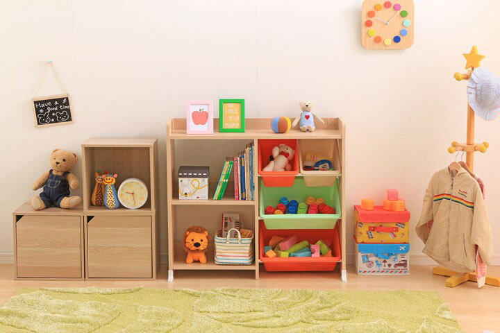 楽天市場】【ほぼ全品P5倍！】絵本棚 大容量 収納 おもちゃ ボックス  