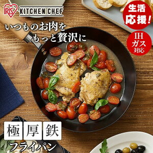 アイリスオーヤマ Ih対応 鉄フライパン 肉厚タイプ 26cm Scpt F26 ブラック フライパン 価格比較 価格 Com