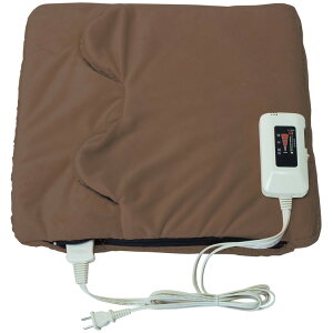 TEKNOS マルチクッション ブラウン EC-M311ホットクッション 足温器 フットヒーター 電気座布団 電気クッション あったか テクノス