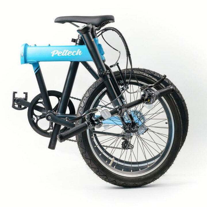 楽天市場】PELTECH Flip one 軽量アルミ折り畳み太タイヤ自転車 総重量 