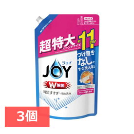 【4/20は抽選で100%Pバック】【3個セット】除菌ジョイコンパクト詰替ジャンボサイズ 1425ml 除菌 JOY 時短 強力洗浄 食器用 洗剤 台所 ジョイ 【D】