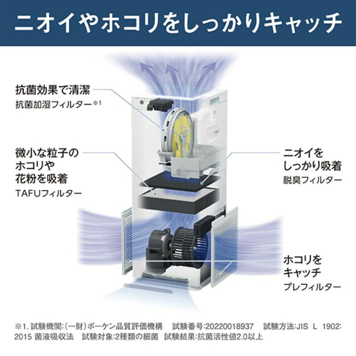 楽天市場】＼花粉症対策／空気清浄機 加湿 〜25畳 コンパクト 加湿 