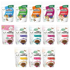 キャットフード ドライ 合成着色料無添加 モンプチ ドライ バッグ ナチュラル 500g/5種のブレンド 600g 12395711 無香料 保存料不使用 フィッシュ チキン カリカリ 猫フード ブレンド 毛玉ケア 限定デザイン真鯛 子猫用 15歳以上