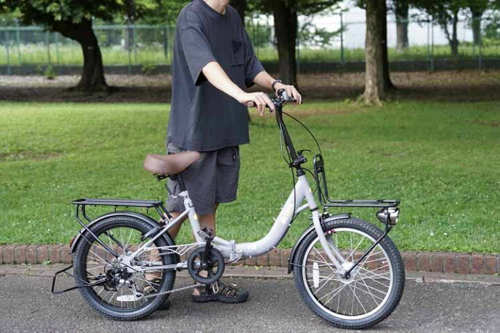 楽天市場】折りたたみ自転車 フォールディングバイク ミニベロ LOGOS 