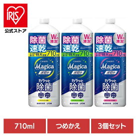 【3個セット】CHARMY Magica(チャーミーマジカ)速乾+(プラス)カラッと除菌 つめかえ用大型サイズ 01616ライオン 台所洗剤 食器用洗剤 チャーミー CHARMY Majgica マジカ 速乾 大型サイズ LION ホワイトローズ シトラスミント クリアレモン
