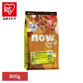 [エントリーでポイント最大10倍/スタンプラリー]NOW スモールブリード パピー 800g ドッグフード グレインフリー プレミアムフード ミールフリー 生肉 野菜 フルーツ 手作り 小粒 パピー グローバルペットニュートリション 【B】