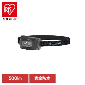 HF4R core���S�h��500���[�����w�b�h���C�g 502790���b�h�����U�[ �w�b�h���C�g 500���[���� LEDLENSER �u���b�N �h�� IP68 �[�d ���`�E���C�I�� Li-ion ���b�h�����U�[
