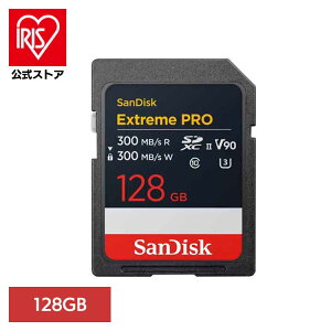 SanDisk ExtremePro SDXC UHS-IIJ[h 128GB SDSDXDM-128G-JNJIPSDJ[h 128GB sandisk TfBXN RpNg e f[^ۑ ϋv 掿 TfBXN