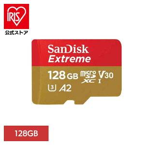 SanDisk Extreme microSDXC UHS-IJ[h 128GB SDSQXAA-128G-JN3MDSDJ[h 128GB sandisk TfBXN RpNg e f[^ۑ ϋv 掿 TfBXN
