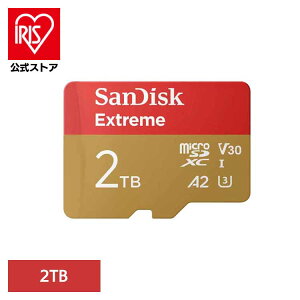SanDisk Extreme microSDXC UHS-IJ[h 2TB SDSQXAV-2T00-JN3MDSDJ[h 2TB sandisk TfBXN RpNg e f[^ۑ ϋv 掿 TfBXN