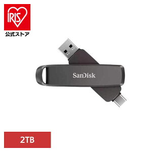 SanDisk Slim Dual Drive 2TB SDDDE1-2T00-J46�|�[�^�u��SSD 2TB sandisk �T���f�B�X�N �R���p�N�g ��e�� �f�[�^�ۑ� ����B�e �T���f�B�X�N