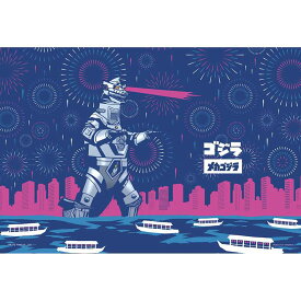 [エントリーでポイント最大10倍/スタンプラリー]＼20%ポイントバック〜16日9:59迄／パズル 300P JS メカゴジラ 03-962ジグソーパズル 300ピース ゴジラ 26×38cm Style 浮世絵風 アート イラスト Yanoman やのまん